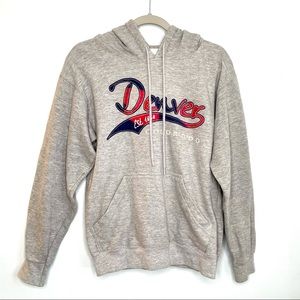 Denver Colorado Hoodie Sweatshirt Unisex Small Heathered Gray